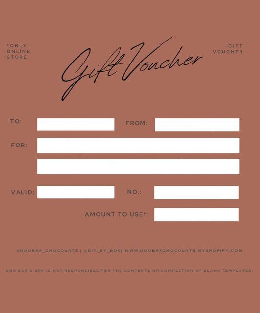 GIFT CARD/E-VOUCHER